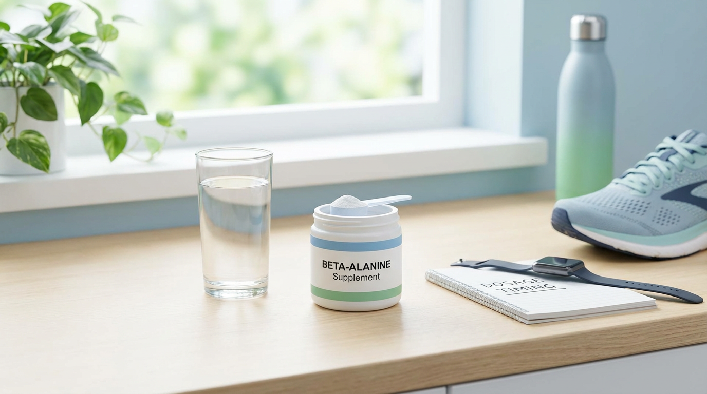 Beta-alanine dosage and timing