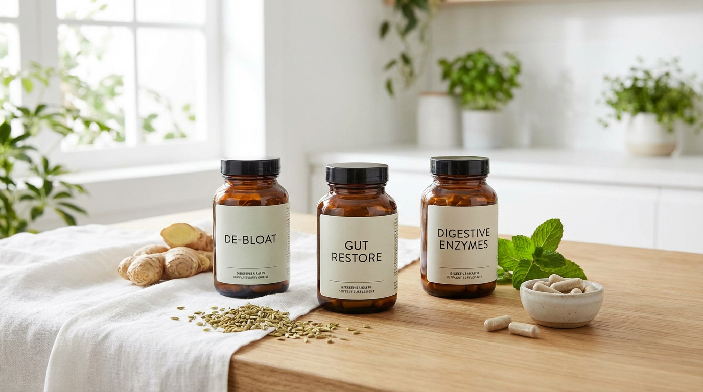 Bloating supplements