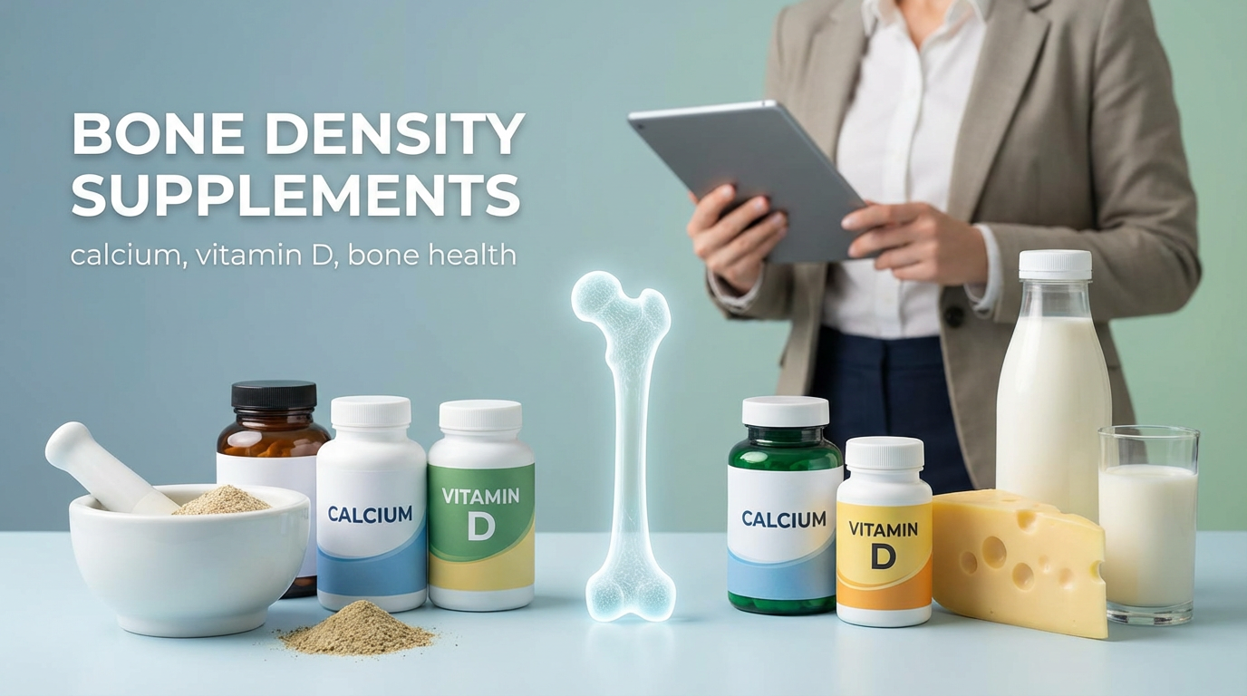 Bone density supplements