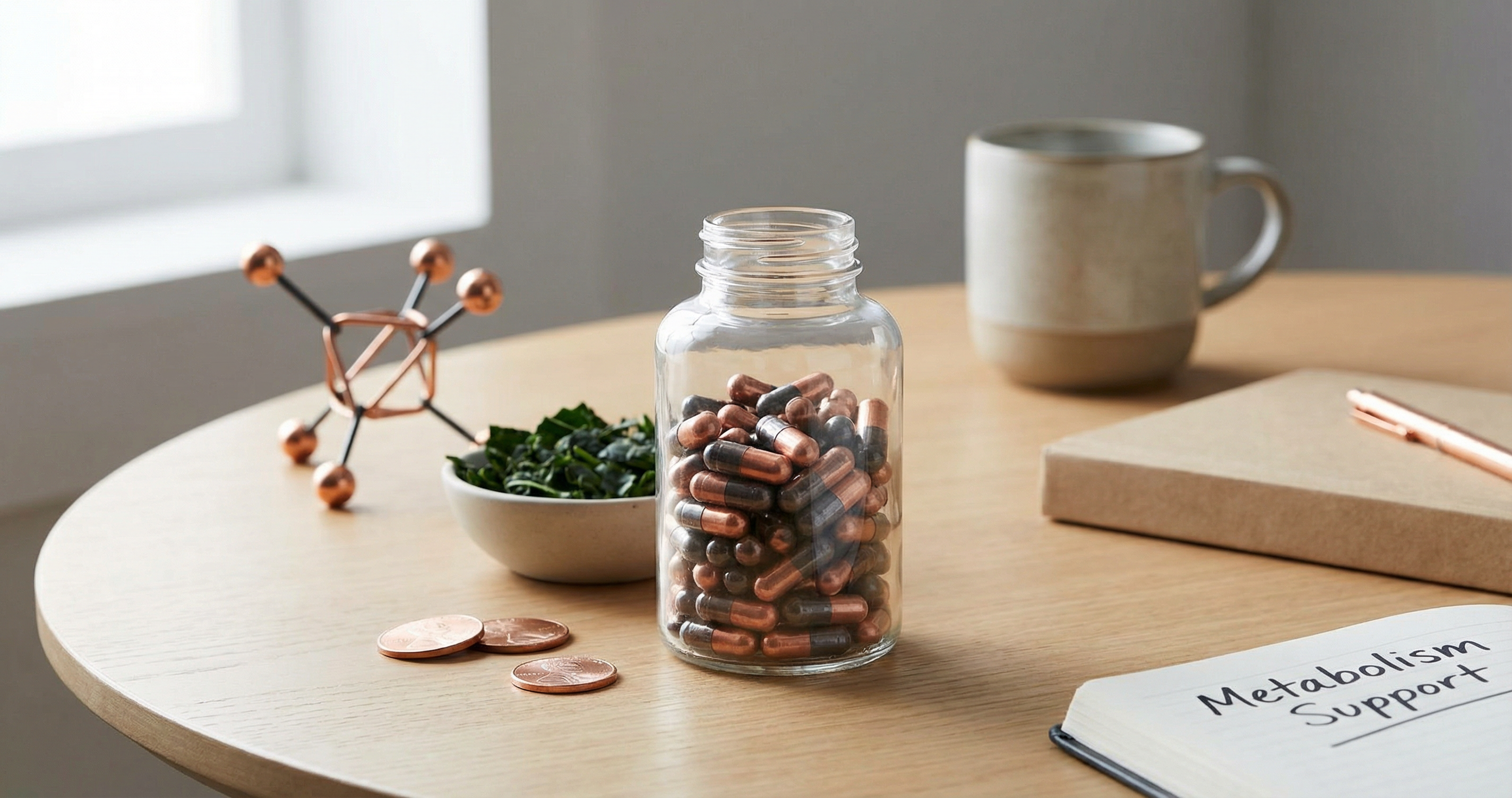 Copper and iron metabolism