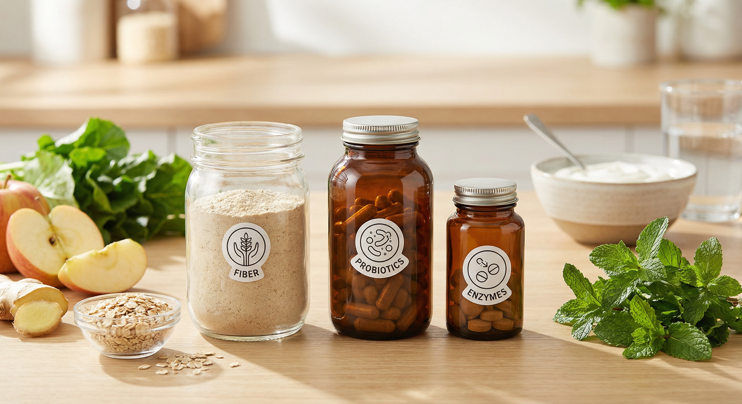 Стек для здоровья пищеварения