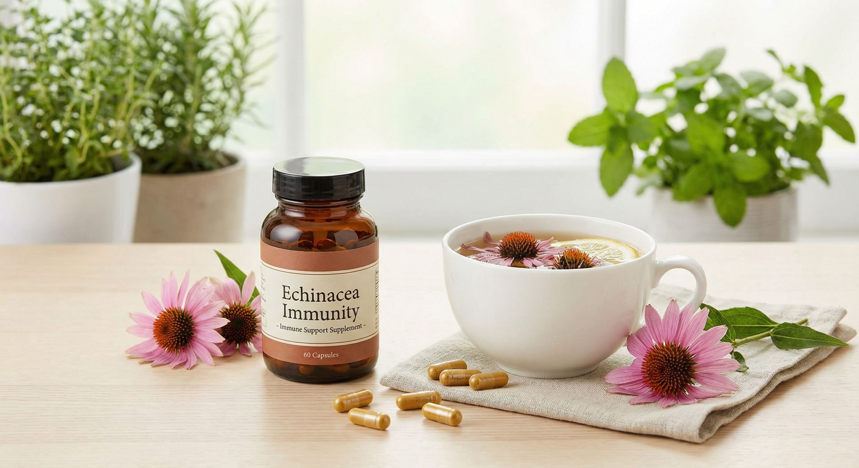 Echinacea for immune support