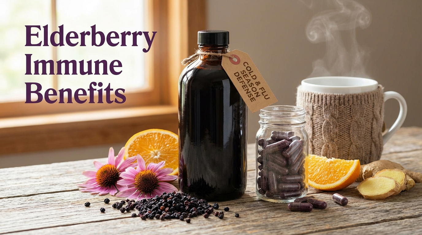 Бузина для поддержки иммунитета