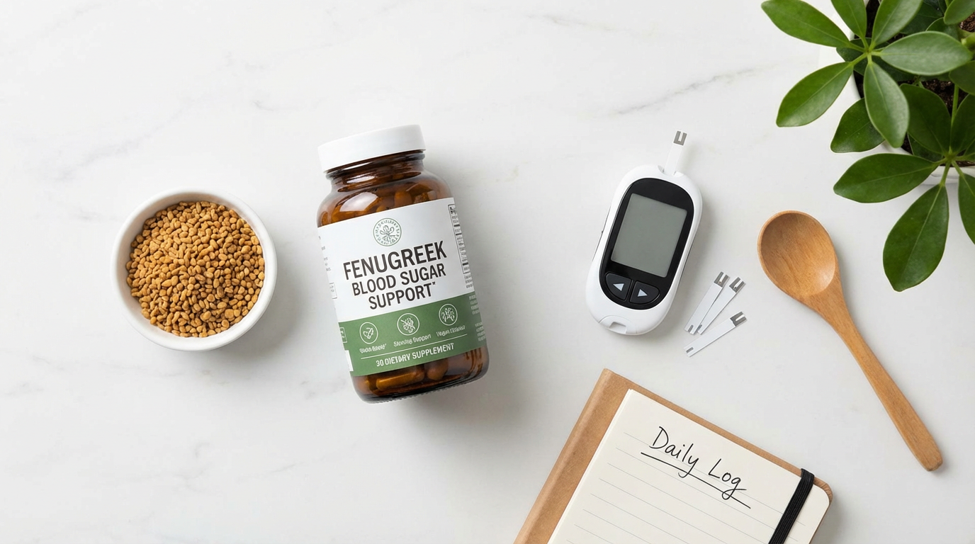 Fenugreek for blood sugar support