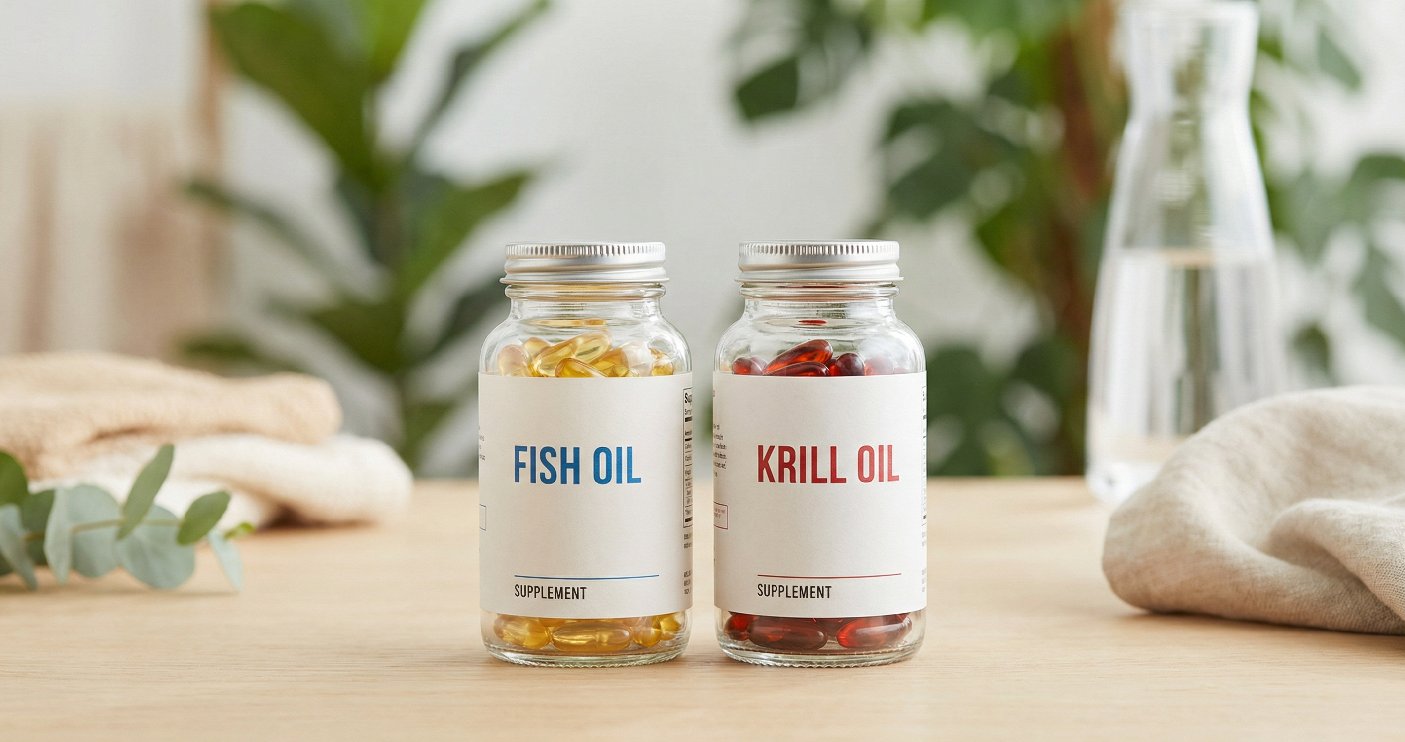 Fish oil vs krill oil comparison