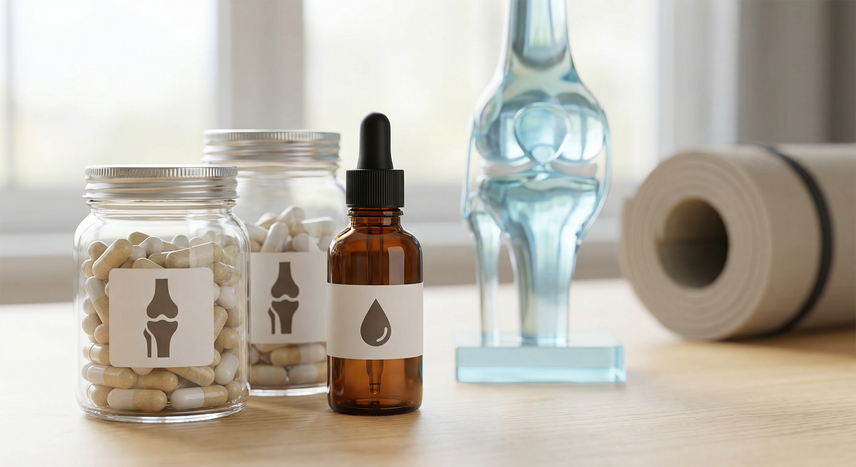 Глюкозамін та хондроїтин для суглобів