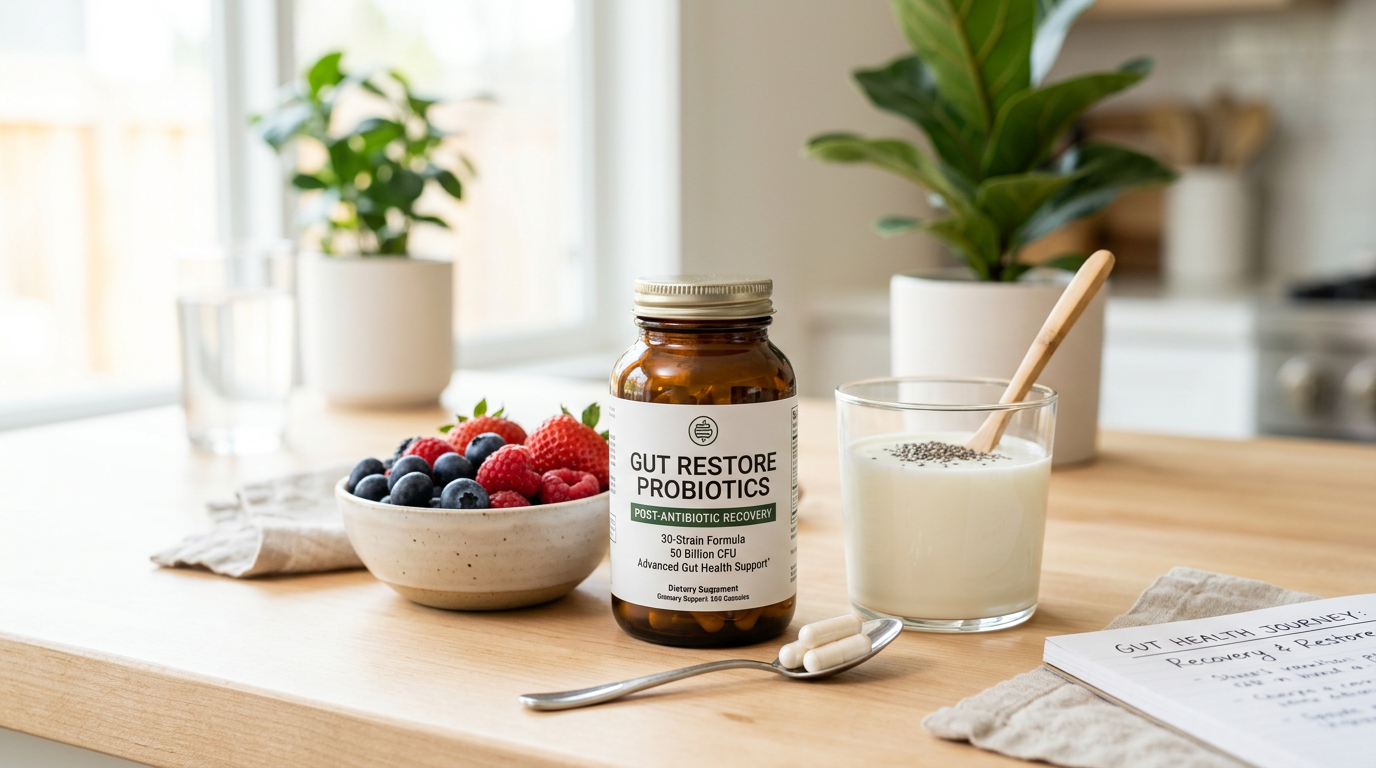 Gut health after antibiotics