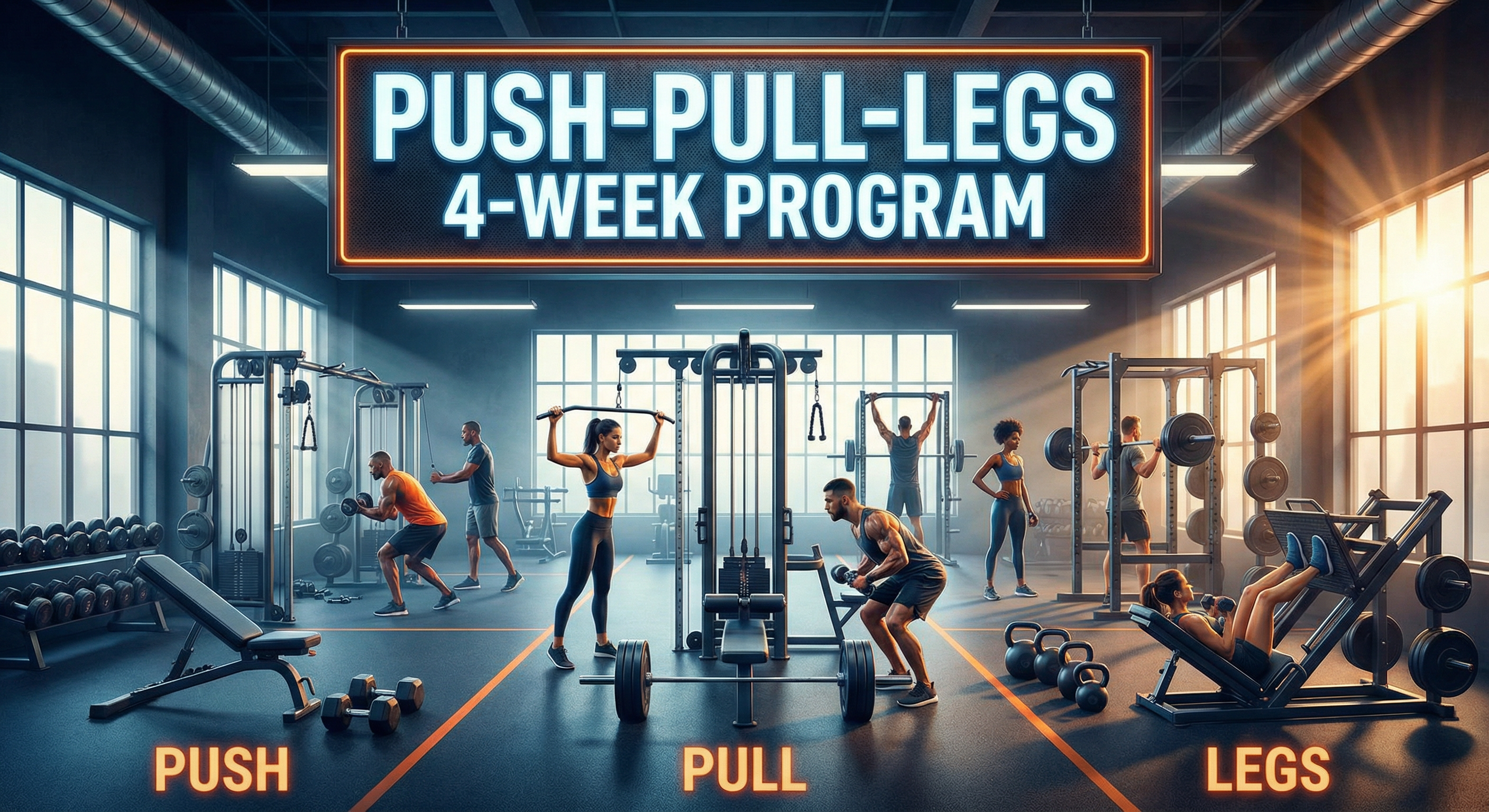 Push pull legs