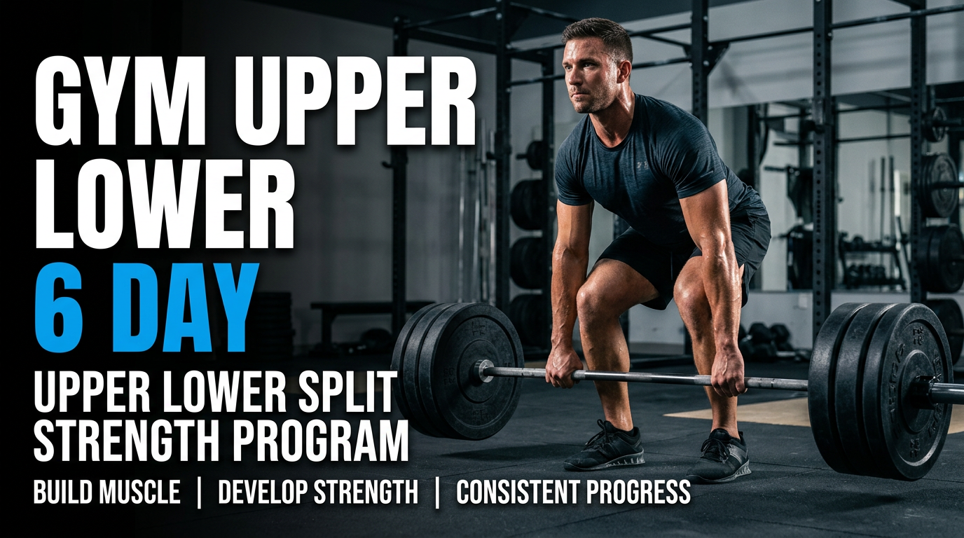 Gym Upper Lower 6Day