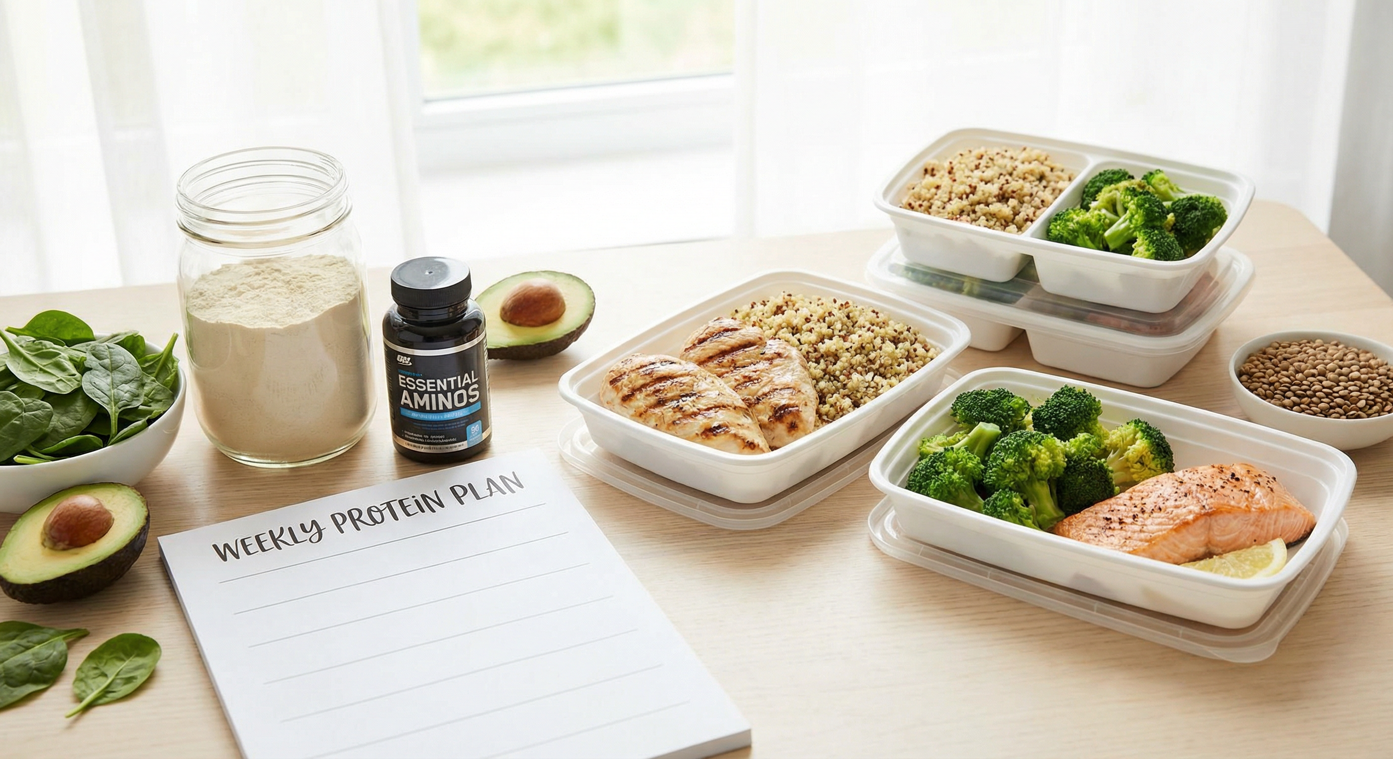 High-protein meal planning