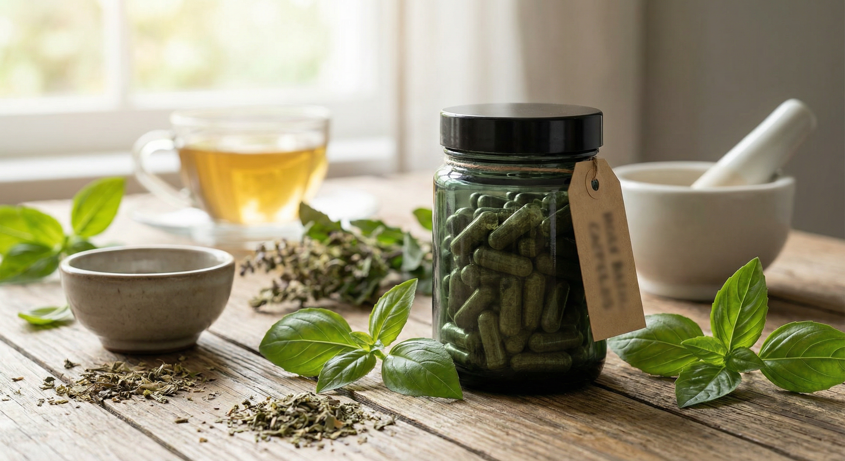 Святий базилік для стресу