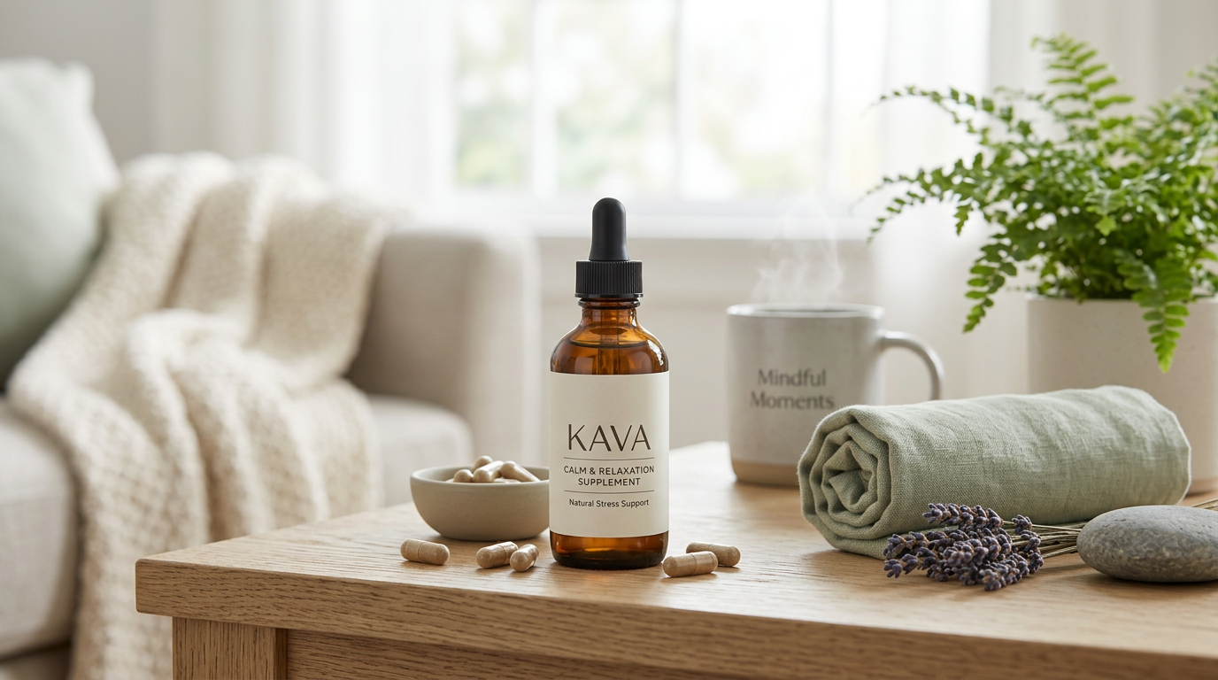 Kava for stress and relaxation