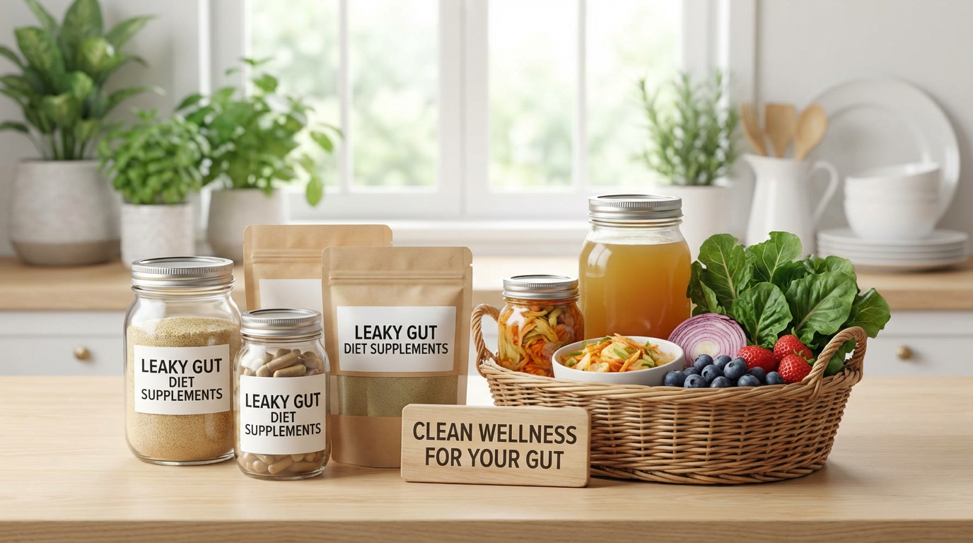 Leaky gut diet and supplements