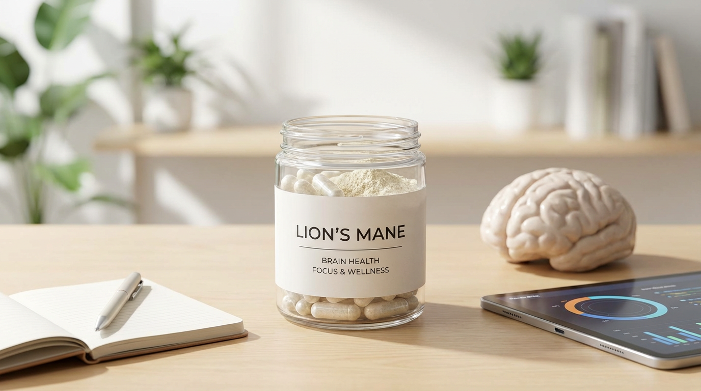 Гриб Львиная грива для здоровья мозга и концентрации