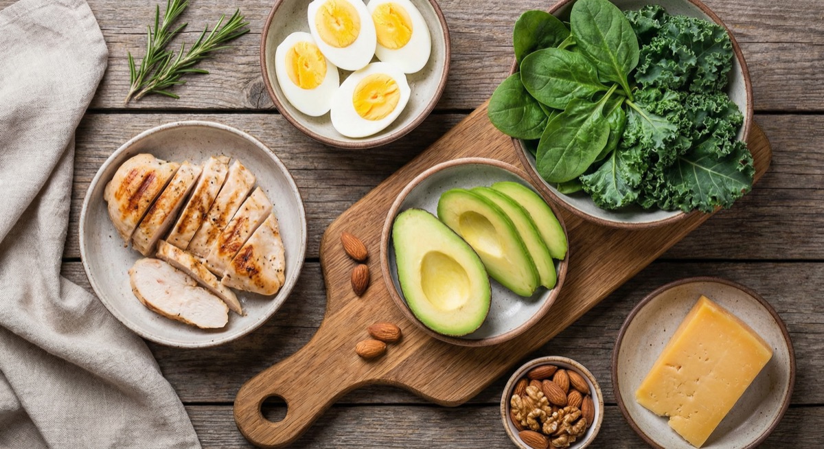 Low-carb foods and supplements