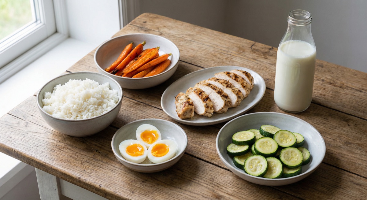 Low-FODMAP foods and supplements