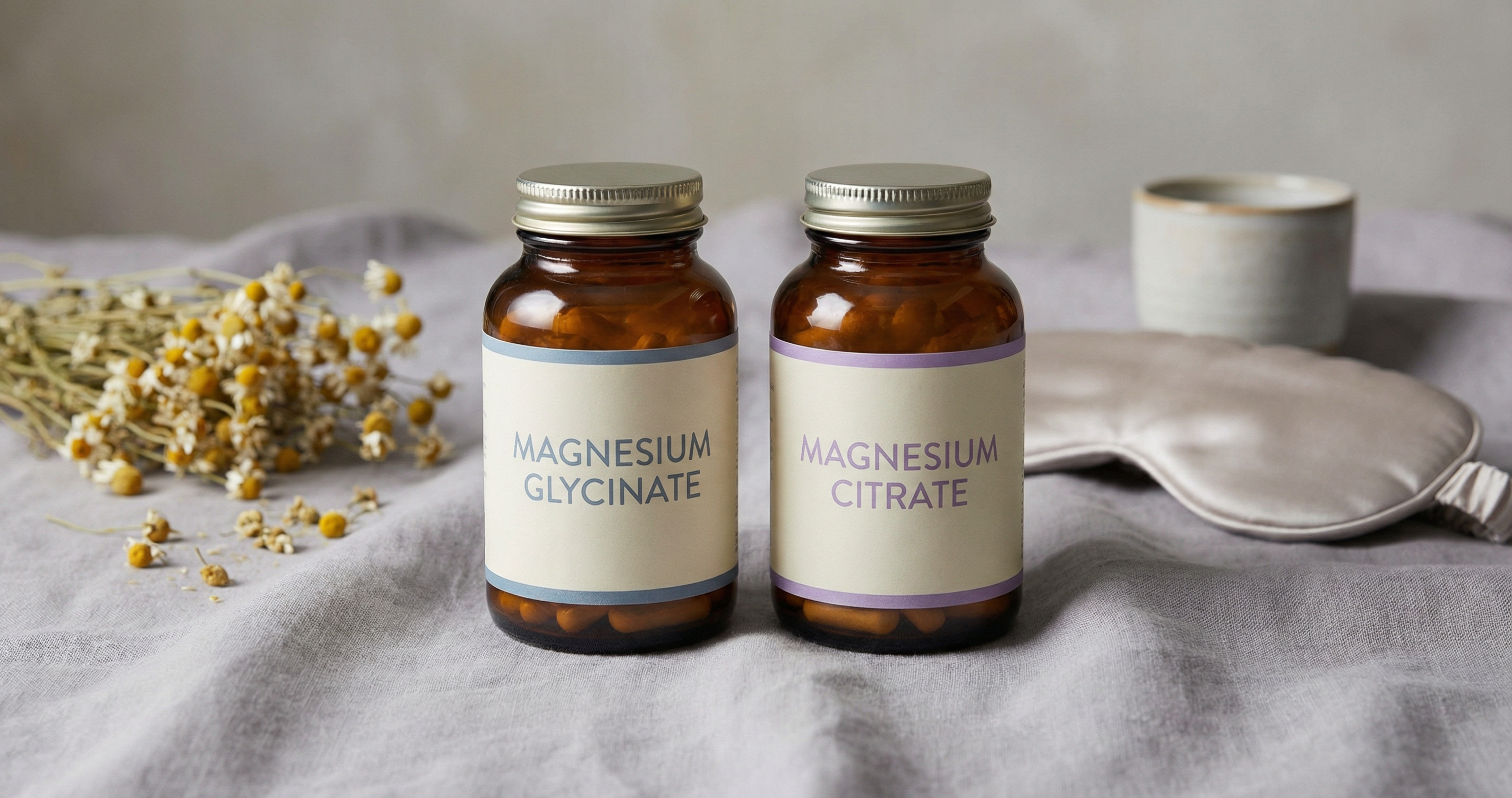 Магний глицинат и цитрат