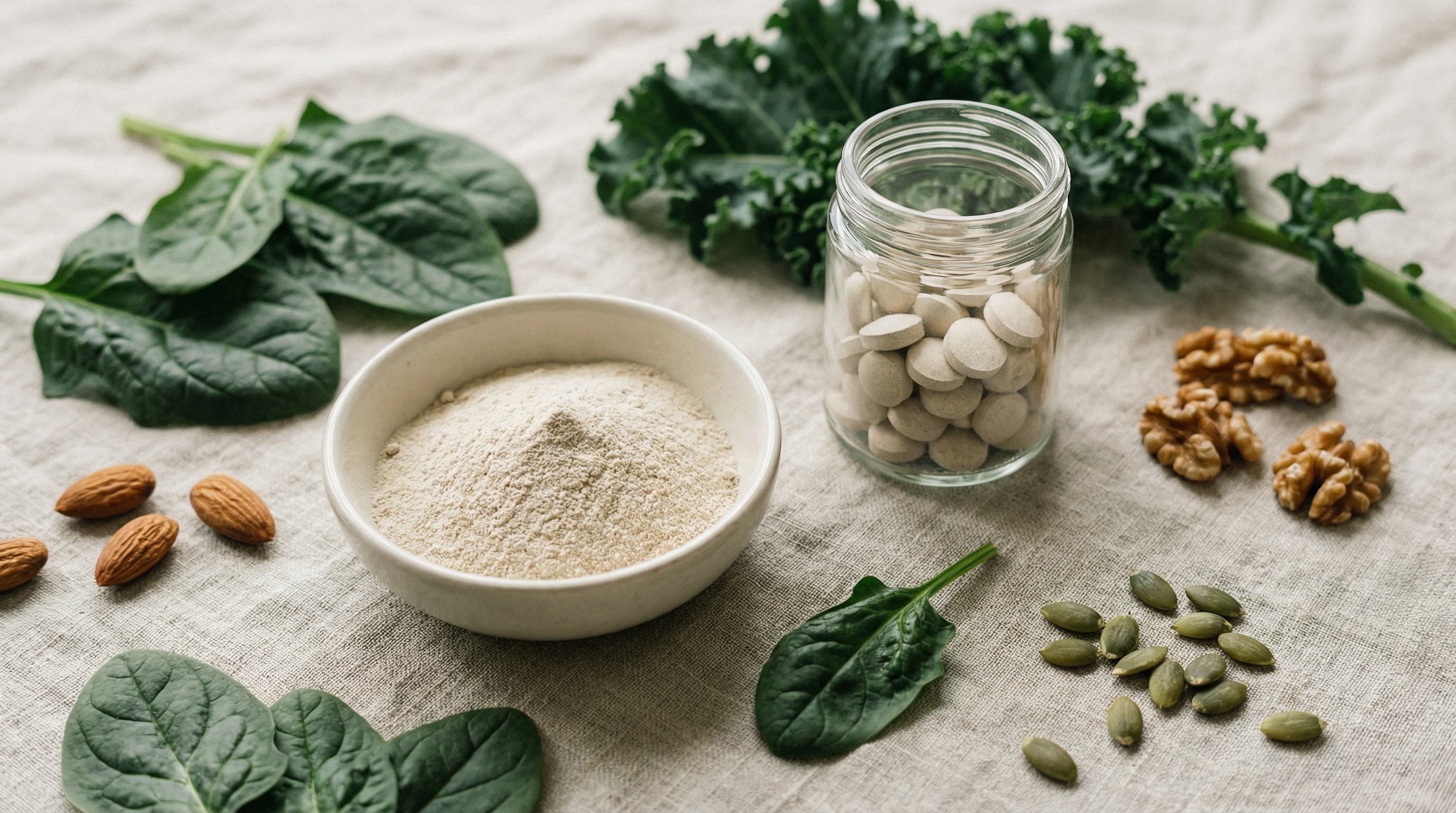 Добавки магнію та листові овочі для сну та стресу