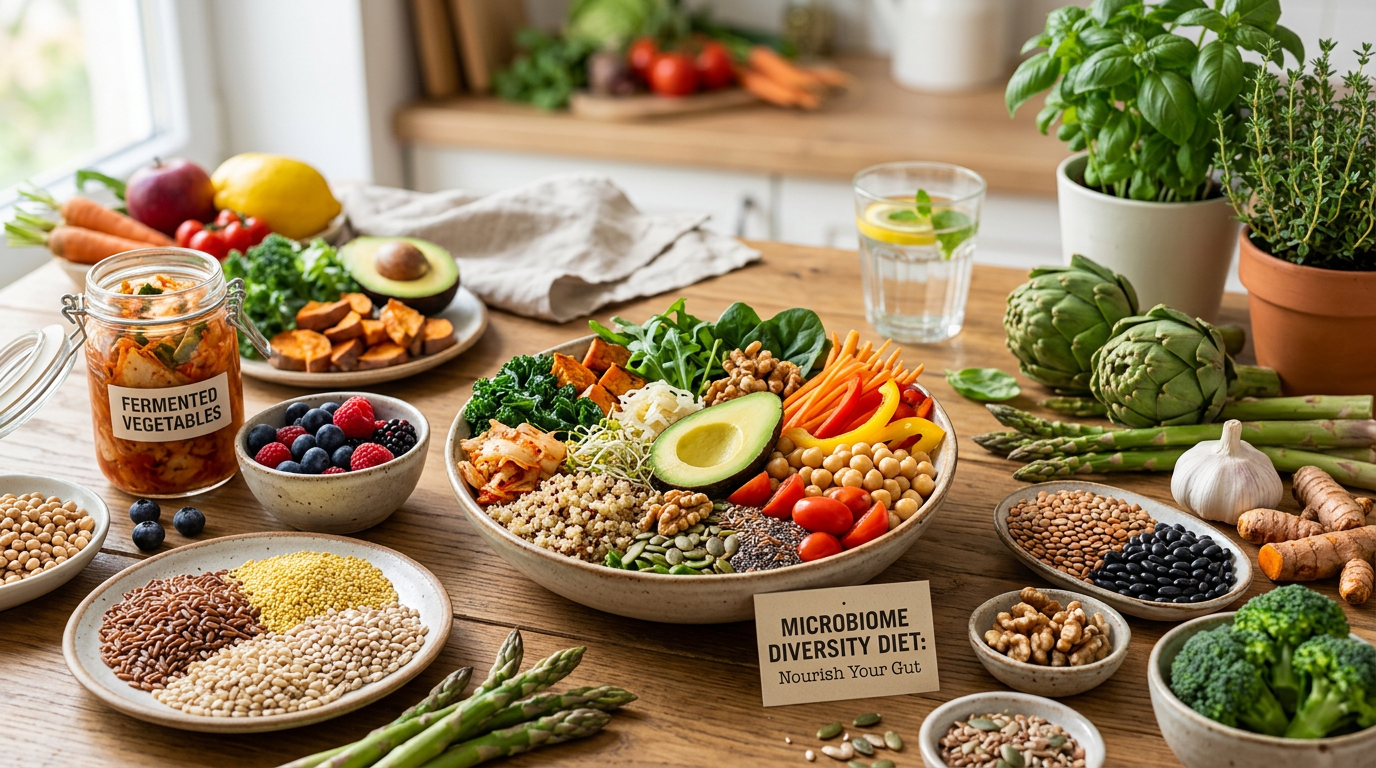 Диета и разнообразие микробиома