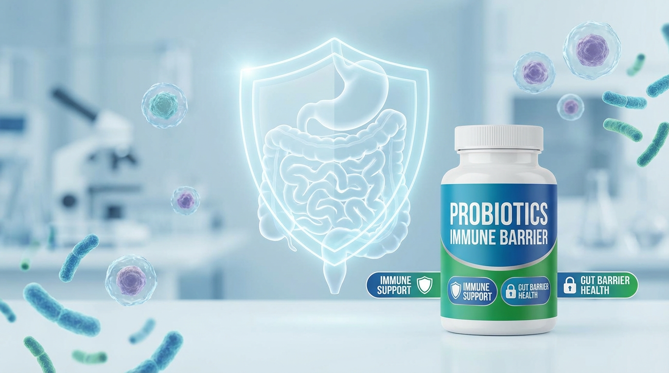 Probiotics and immune barrier support