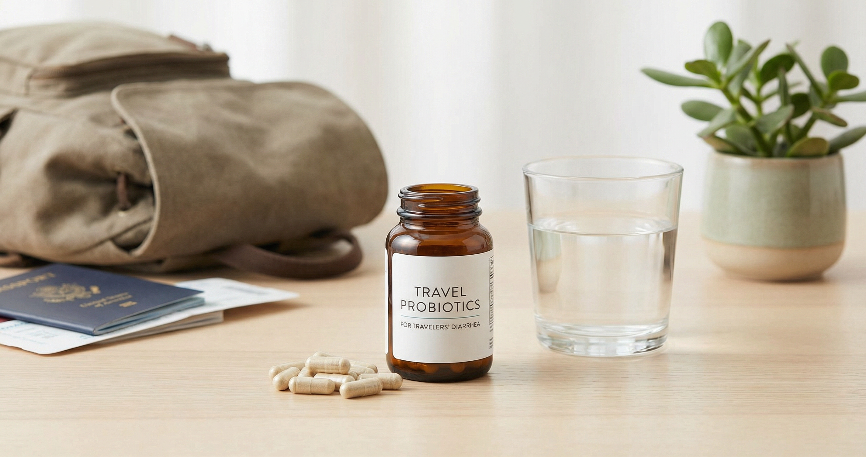 Probiotics for travelers diarrhea
