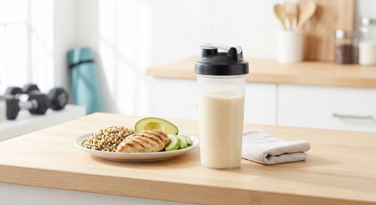 Время приёма белка и восстановление