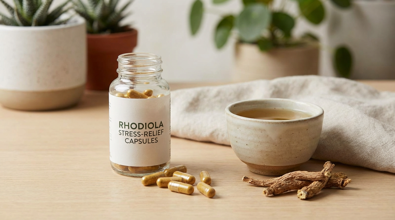 Родиола для стресу та витривалості
