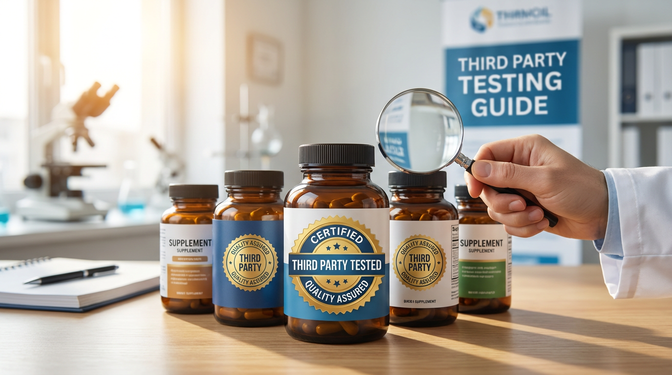 Third-party supplement testing guide