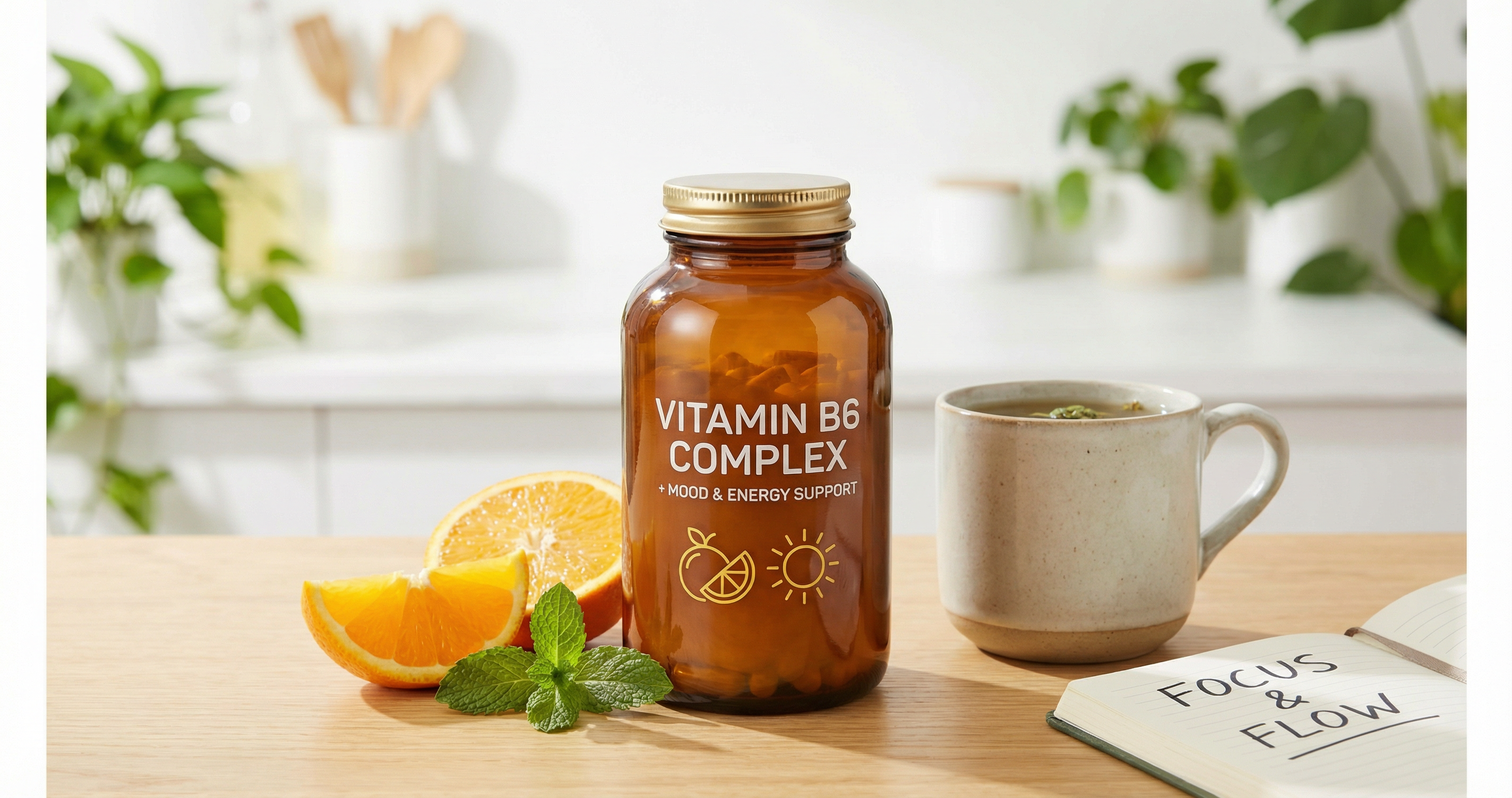 Vitamin B6 supplements and B6-rich foods
