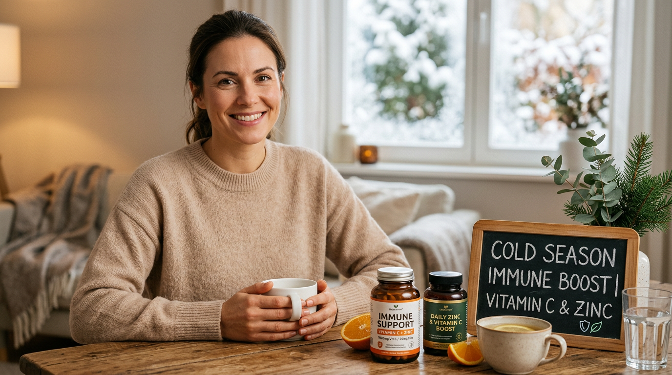 Vitamin C Zinc Cold Season