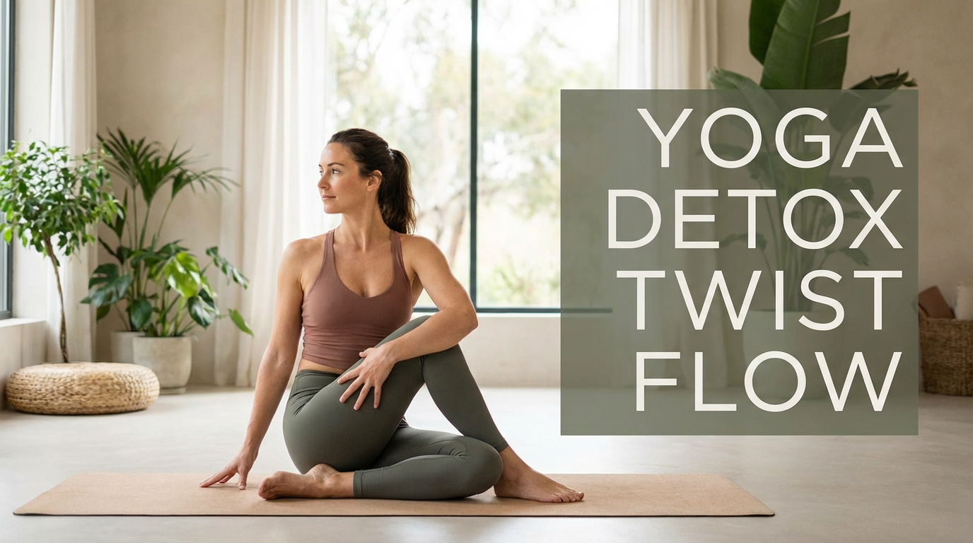 Yoga detox twist flow