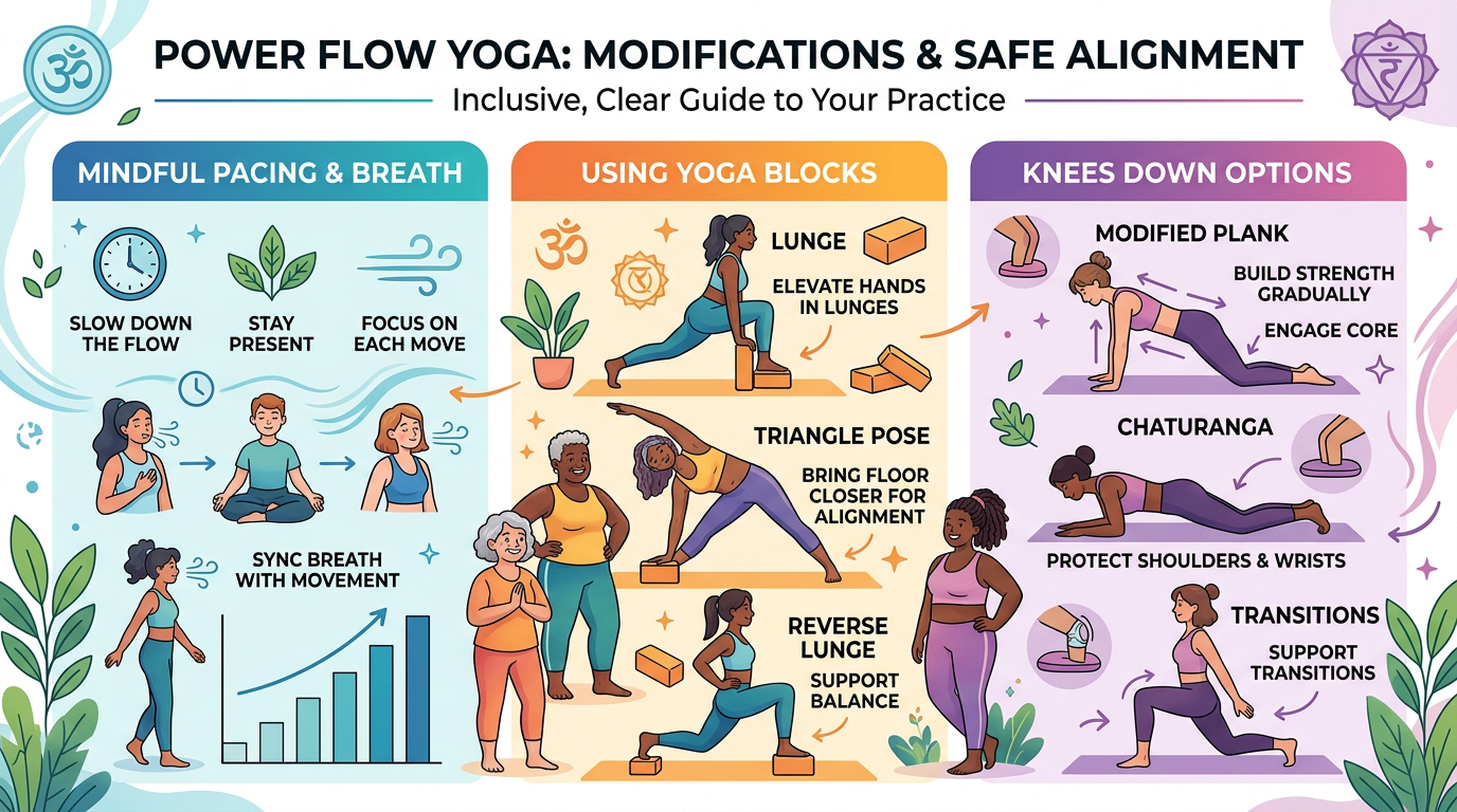 Modifications and safe alignment in power flow: blocks, knees, and pacing
